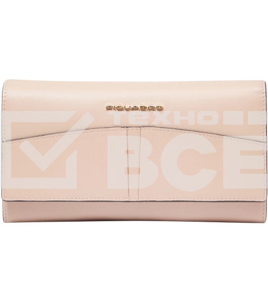 Кошелек женский Piquadro Ashley PD6463W134R/RO пудровый натур.кожа