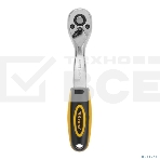 Ключ-трещотка для торцовых головок Kranz 1/4, СrV, 72 зубца, фото3