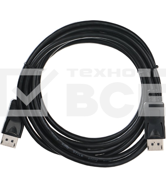 Кабель соединительный Telecom DisplayPort DP-DP 1.2V 4K@60Hz 3м <CG712-3M>
