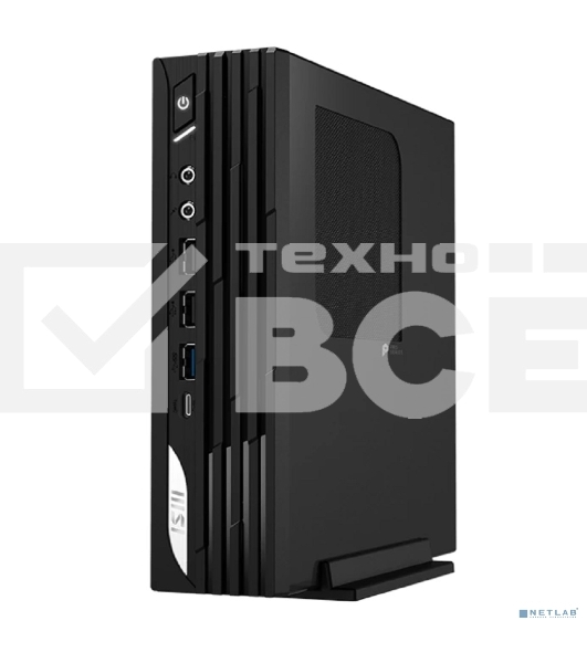 Мини ПК MSI Pro DP21 14M Mini Core i5-14400 (2.5GHz), 16Gb (8*2) DDR5 SO-DIMM, 512Gb SSD M.2, Intel Graphics, noDVD, WiFi, BT, 120W, VESA, COM Port, no keyboard&mouse, noOS, 1y war-ty (9S6-B0A431-1054)