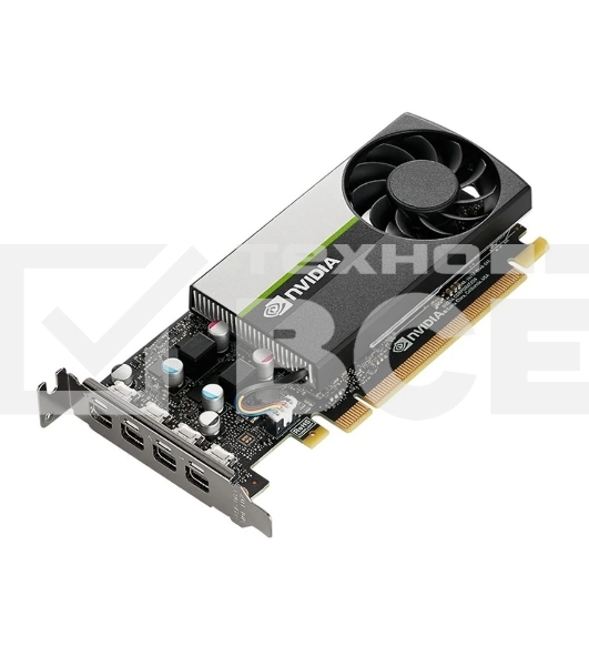 Видеокарта Nvidia Quadro T1000 4Gb, FH bracket, 1 year