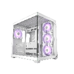 Корпус без блока питания PCCooler C3T700 ARGB WH, Midi-Tower, TG, 4x120мм ARGB, 1xUSB-A 3.0 + 1xUSB-A 2.0 + 1xUSB-C, ATX, mATX, mITX белый, фото15