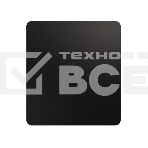 Выключатель Kranz ROUND 1 кл возвратный 10А с/у оникс, фото 1