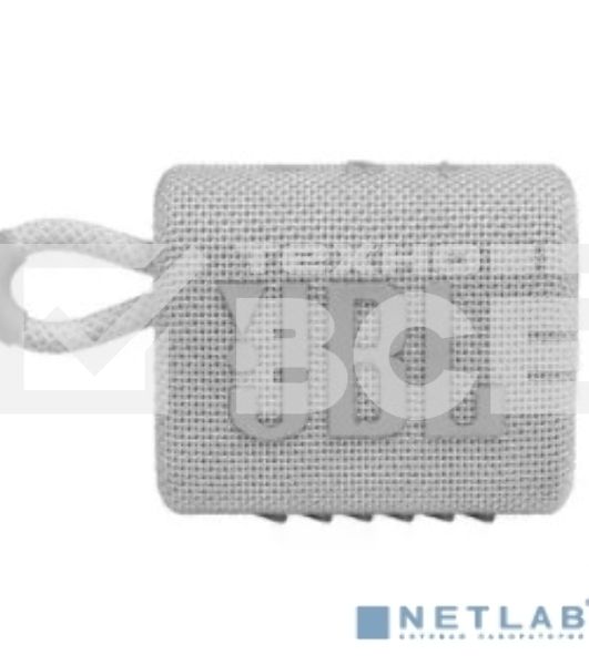 Портативная акустика JBL GO 3, белый