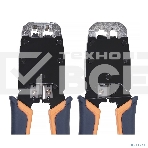 Инструмент для обжима проводников Cabeus, RJ-45 (8P8С); RJ-12 (6P6С), профессиональный, (HT-500), фото 1