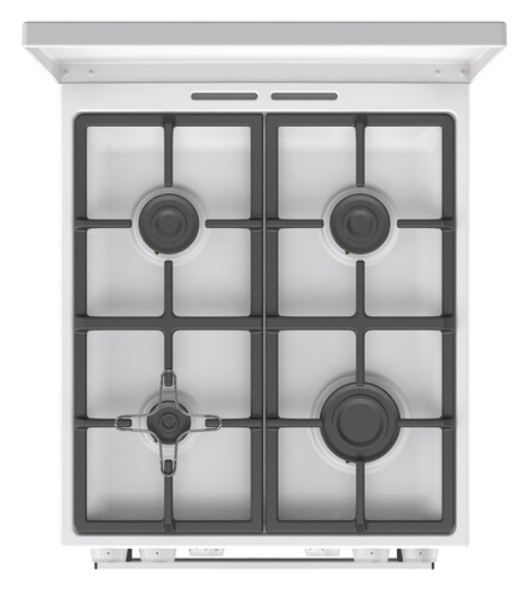 Плита комбинированная Gorenje GK5C42WF-B белый, конфорок 4 газовых, духовка 70 л, 50 см x 85 см x 59.4 см