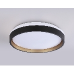 Светодиодный светильник RGB Ambrella light FZ604 BK/GD черный/золото IP20 46W 3000K-6500K+RGB D390*80 (ПДУ ИК), фото13
