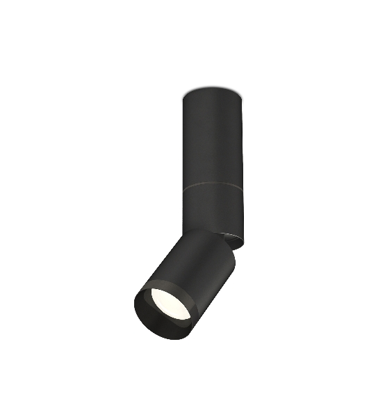 Светильник Ambrella Light XM6313115 SBK/PBK черный песок/черный полированный MR16 GU5.3 (C6323, A2061, A2221, C6313, N6131)