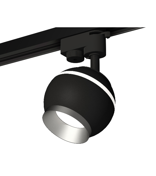 Светильник Ambrella light XT1102004 SBK/MCH черный песок/хром матовый GU5.3 LED 3W 4200K (A2521, C1102, N7033)