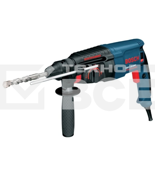 Перфоратор Bosch GBH 2-26 DRE Professional патрон:SDS-plus уд.:2.7Дж 800Вт (кейс в комплекте)