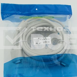 Кабель монитор - SVGA card (15M-15M) 2 filters 10m
