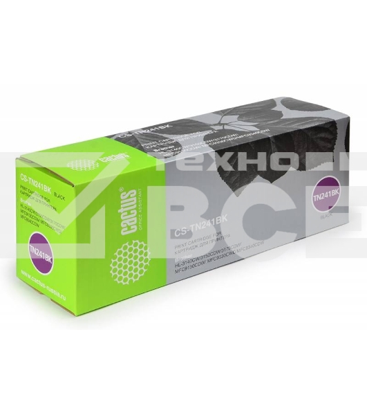 Картридж лазерный Cactus CS-TN241BK черный (2500 стр.) для Brother HL-3170CDW
