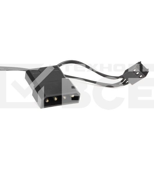 Вентилятор для корпуса Crown CMCF-12025S-1233 черный/оранжевый, 120 мм, 1650 об/мин, 23 дБ, 3 pin