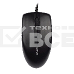 Мышь проводная A4Tech OP-530NU черный, 1200 dpi, USB, кнопки - 3, фото 1