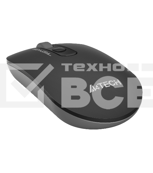 Мышь беспроводная A4Tech Fstyler FG20 серый, 2000 dpi, радиоканал, USB, кнопки - 4