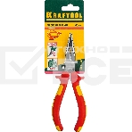 Тонконосы KRAFTOOL 2202-3-16_z01 electro-kraft cr-mo сталь двухкомп. рукоят. хром. покр. 160мм, фото2