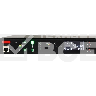Автоматический ввод резерва ELEMY RACK ATS, 1U, 220В, 32А, OLED, Ethernet, in (2) IEC309, out (2) C19 (9) C13