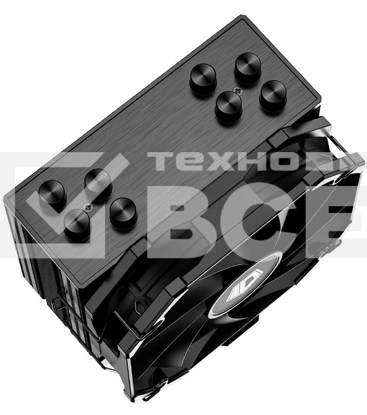 Кулер для процессора ID-COOLING SE-224-XTS MINI черный 120мм алюминий+медь 1600rpm 32db 4-pin 180W 134мм