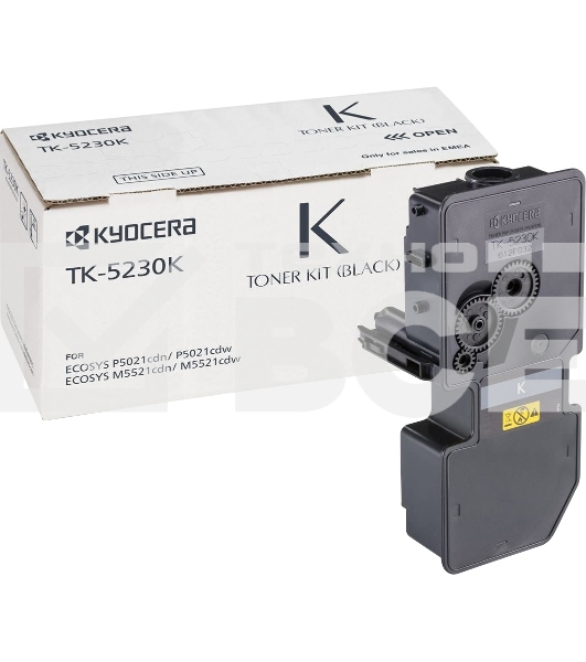 Картридж лазерный Kyocera TK-5230K (1T02R90NL0) черный для M5521cdn/M5521cdw/ P5021cdn/P5021cdw/P5026cdn/P5026cdw 2600 стр.