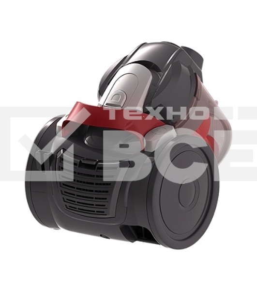 Пылесос Blackton Bt VC1403C черный/красный, 350/1400 Вт, уборка сухая, пылесборник контейнер, 2 л