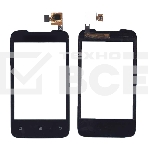 Сенсорное стекло (тачскрин) для Lenovo A269i, черное, фото3