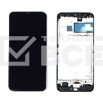 Дисплей для Samsung Galaxy M21 SM-M215 в сборе с тачскрином и рамкой (TFT) черный, фото2