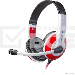 Наушники Defender Warhead G-120 красный/белый кабель 2 м, фото2