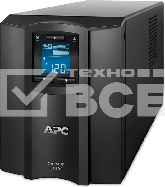 Источник бесперебойного питания APC Smart-UPS C SMC1500IC 900Вт 1500ВА черный