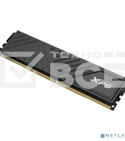 Оперативная память XPG Gammix D35, DDR4, 16GB (1x16GB), 3200MHz, CL16, с радиатором, черный