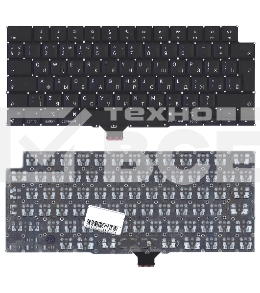 Клавиатура для ноутбука Apple MacBook Pro 14 16 A2442 A2485 Late 2021 Г-образный Enter