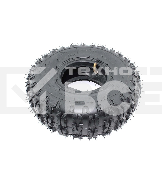 Покрышка колеса с камерой для снегоуборщика 10x4.10-4 144040