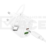 Сетевое зарядное устройство Hoco CS54A Surplu 20W 3A (PD+QC), фото5