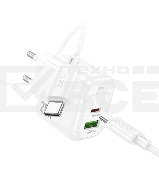 Сетевое зарядное устройство Hoco CS54A Surplu 20W 3A (PD+QC)