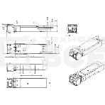Модуль SNR SFP+ WDM, дальность до 20км (12dB), 1330нм, фото3