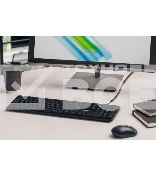 Клавиатура Defender Element HB-520 проводная, USB, черный