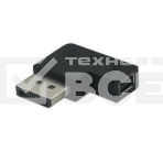 Удлинитель Displayport угловой папа на Mini Displayport мама, фото 1