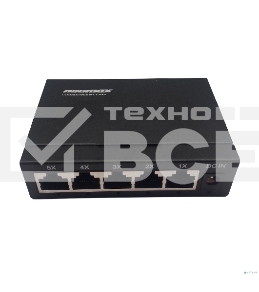 Коммутатор неуправляемый NEOMAX NMS-105P-1000-S, 5 портов 1000 Mbps, металл