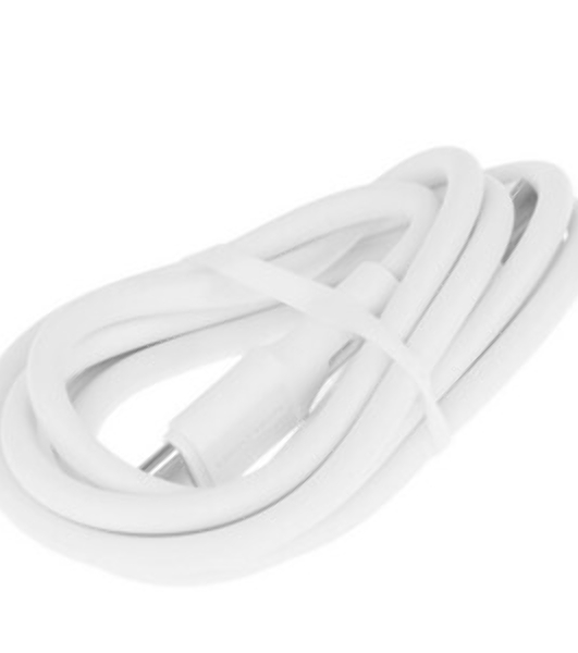 Кабель MORE CHOICE (4620202550361) K75a нейлон USB 3.0A PD 60W для Type-C Type-C 1м белый