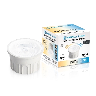 Лампа светодиодная 212602 LED MR16-PR 12W IC 220-240V 38° 6400K 4000K 2700K CCT Memory