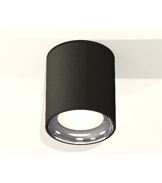 Светильник Ambrella Light XS7422011 SBK/PSL черный песок/серебро полированное MR16 GU5.3 (C7422, N7023)
