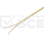 Акустический кабель Cablexpert CC-TC2*0,5-50M, прозрачный,  50 м, на катушке, фото 1