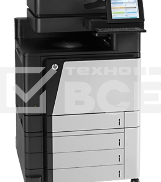 МФУ лазерный HP Color LaserJet Enterprise Flow M880z (A2W75A#B19), A3, цветной, печ. до 46 стр/мин., скан. до 70 стр/мин. (ч/б) 68 стр/мин. (цвет), 1200 x 1200 dpi (печать) 600x600dpi (скан.), USB, RJ-45