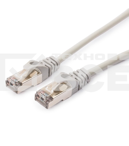 Патч-корд FTP Cablexpert кат.5e, 1м, литой, многожильный (серый)