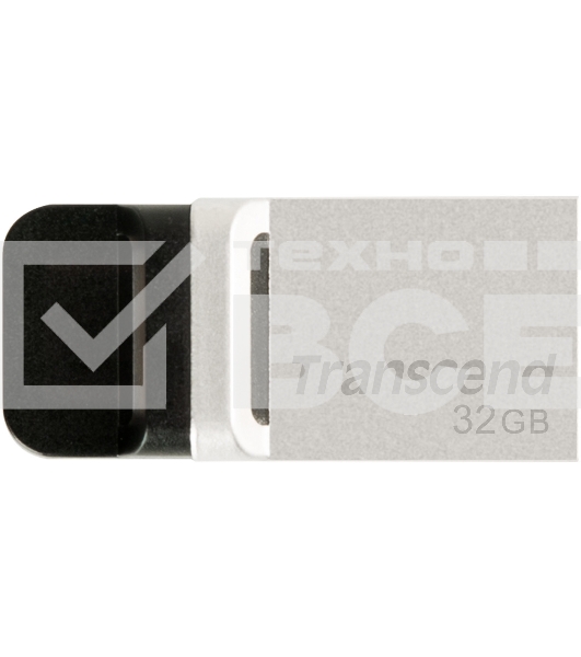 Флеш диск Transcend 32GB JetFlash 880, USB 3.0 OTG ,Металл