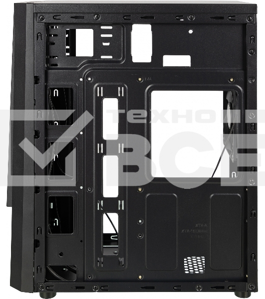 Компьютерный корпус Accord ACC-CL295RGB черный без БП ATX 4x120mm 2xUSB2.0 1xUSB3.0 audio