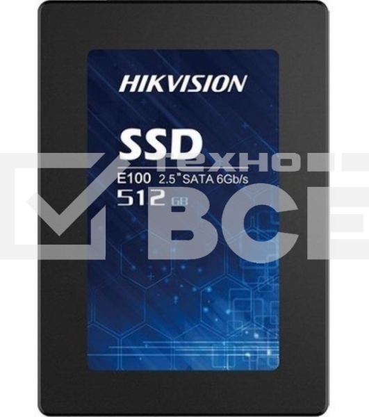 Накопитель SSD Hikvision E100, 512Gb, 2.5