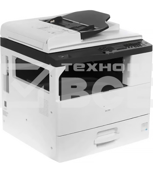 МФУ лазерный Ricoh M 2701 (418118), A3, ч/б, печ. до 27 стр/мин. (А4) до 15 стр/мин. (А3), скан. до 18 стр/мин. (ч/б) 6 стр/мин. (цвет), 600 x 600 dpi, Ethernet, USB