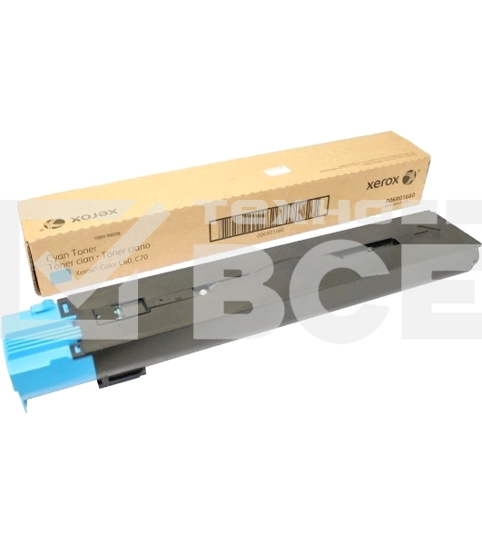 Картридж лазерный XEROX 006R01660 голубой XEROX Color С60/C70 34K