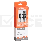 Кабель SunWind USB (m)-Lightning (m) 1.2м черный блистер, фото6