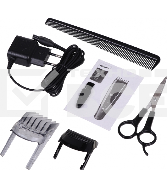 Моющаяся машинка для стрижки волос, series 5000, 28 установок длины (0,5–28 мм), Технология Trim-n-Flow PRO, 90 минут работы после 1 часа зарядки